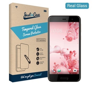 Just in Case Tempered Glass HTC U Play - Arc Edge