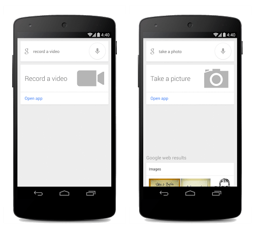 Google Search Android voice