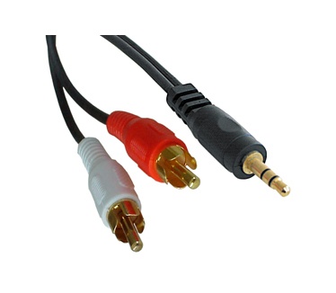 Lindy Stereo/RCA Audio Cable - 1m