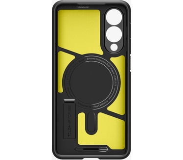 Spigen Galaxy S25 Edge Case Tough Armor AI (MagFit) Zwart