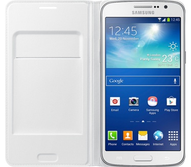 Samsung Flip Wallet Galaxy Grand 2 (white) EF-WG710BW (Galaxy Grand 2 Flip Cover) Zwart