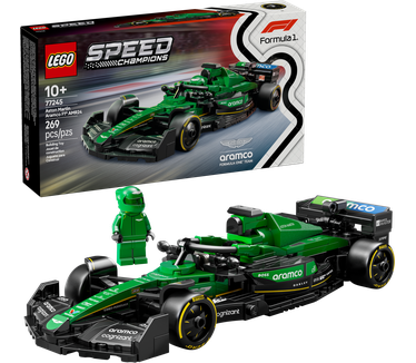 LEGO Speed Champions Aston Martin Aramco F1 AMR24 racewagen