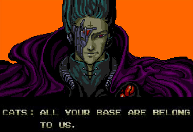 All Your Base Are Beolong To Us