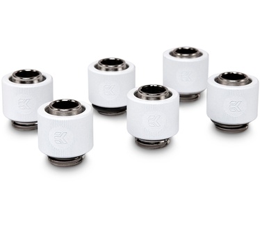 EK Water Blocks EK-ACF Fitting 10/13mm - White (6-pack)