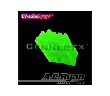 AC Ryan ACR-CB7938 Floppy Power 4pin Female (UV-Groen)