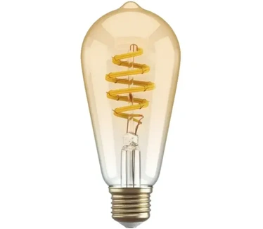 Hombli Smart Filament Bulb CCT E27 ST64 Lichtbruin