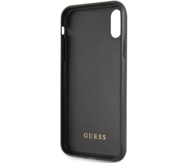 Guess Glitter Peony Hard Case - Apple iPhone X/XS (5,8") - Roze  Roze