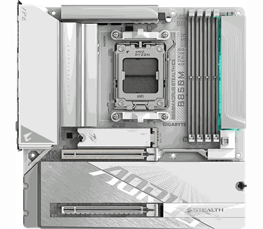 Gigabyte B850M AORUS Stealth ICE