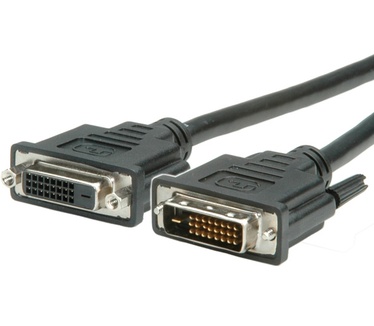 Value DVI verlengkabel, DVI M-F, (24+1) dual link 5,0m
