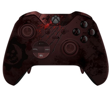 Microsoft Xbox One Elite Wireless Pro Controller - Gears of War 4 Edition Rood