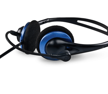 Sweex Comfort Headset Metal Blue