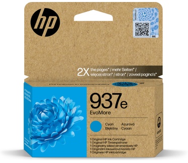HP 937e EvoMore originele cyaan inktcartridge