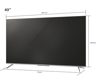 TCL 43P715 Zilver