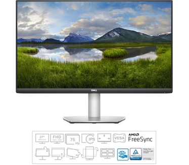 Dell S2721HS Zilver, Zwart