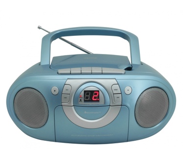 Soundmaster SCD5100BL CD-Boombox met FM radio en cassettespeler