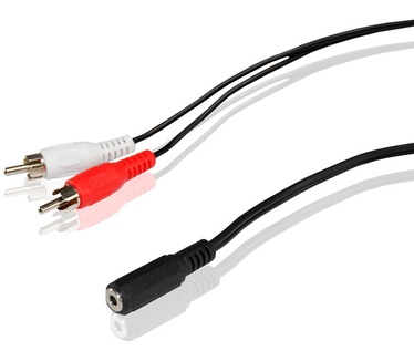 Conceptronic Mini-Jack to RCA Audio Cable