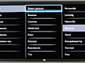 Philips PFL5606 menu