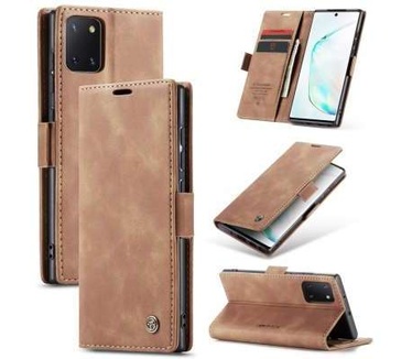 Caseme Samsung Galaxy Note 10 Lite Retro Wallet Case - Bruin