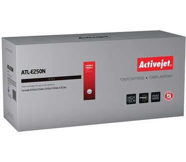 Activejet Activejet Tonercartridge ATL-E250N (vervangt Lexmark E250A11E; Supreme; 3500 pagina's; zwart)
