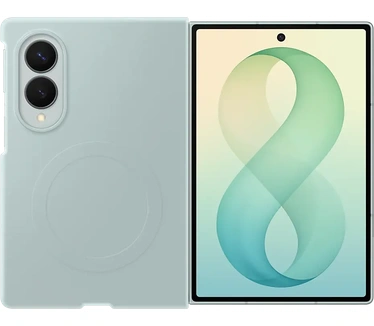 Samsung Galaxy Z Siliconen Back Cover Groen Magnetisch Galaxy Z Fold 8