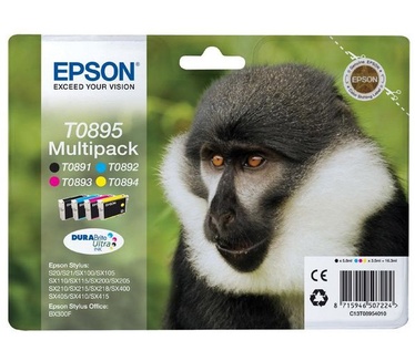 Epson Multipack 4-colours T0895 DURABrite Ultra Ink