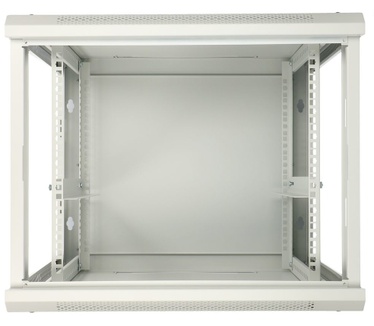 Extralink 9U 600X600 ASP WALL-MOUNTED RACKMOUNT CABINET METAL DOOR GRAY