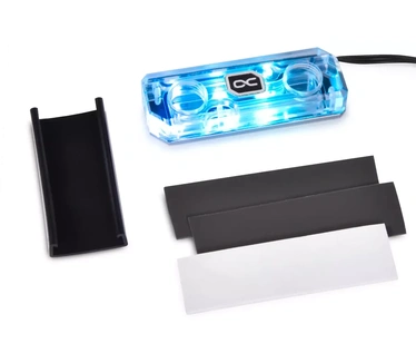 Alphacool HDX Apex Acrylic aRGB M.2 2280 SSD Cooler