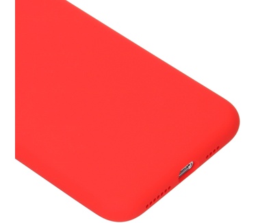 Accezz Liquid Silicone Backcover iPhone 11 Pro Max - Rood (iPhone 11 Pro Max) Rood