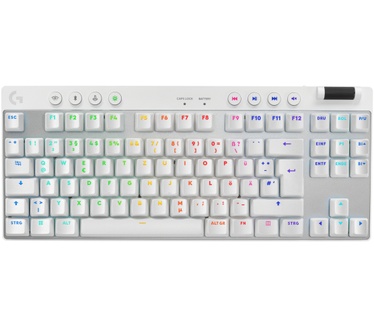 Logitech G Pro X TKL, Linear, Qwertz DE, Wit