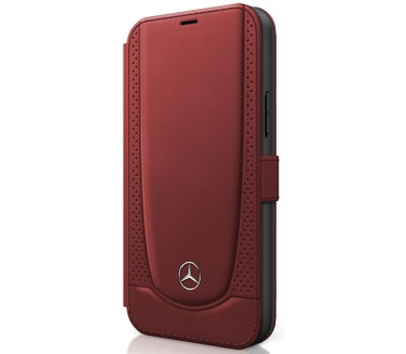Mercedes-Benz Urban Line - Book Case iPhone 12/12 Pro (6.1") Rood  Rood