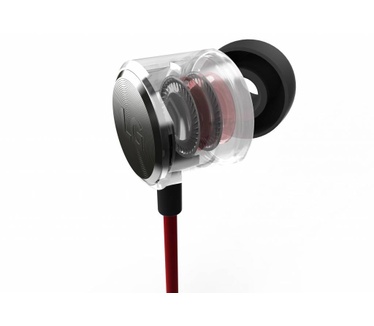 LG Originele Premium Quadbeat 3 Headset in ear - oordopjes Zwart / Rood