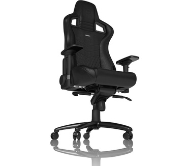 Noblechairs EPIC Real Leather Gaming Chair, Zwart