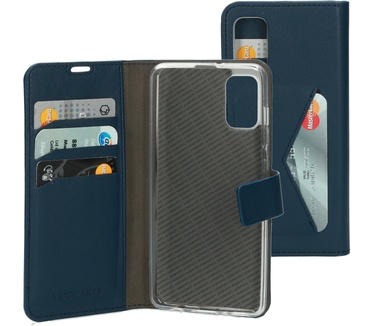 Mobiparts Classic Wallet Case Samsung Galaxy A41 (2020) Blue