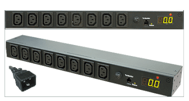 4Power 4Power 0816H 8-poorts 19" rack PDU
