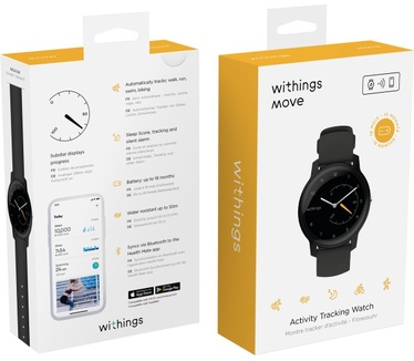 Withings Move Black & Yellow