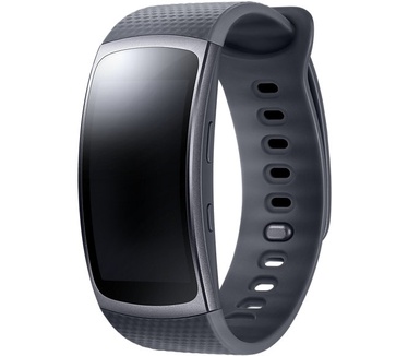 Samsung Galaxy Gear Fit 2 Small Zwart (Grijs, Zwart)