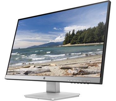 HP 27q Zilver, Zwart