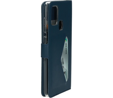 Mobiparts Classic Wallet Case Samsung Galaxy A21s (2020) Blue