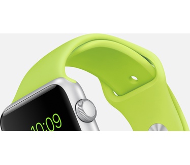 Apple Watch Sport (38mm) Zilver (Groen)