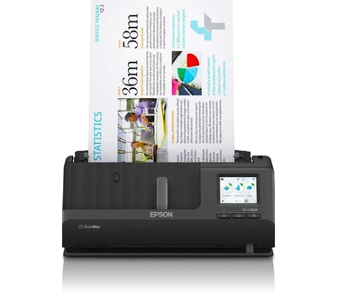 Epson ES-C380W Scanner met ADF + invoer voor losse vellen 600 x 600 DPI A4 Zwart