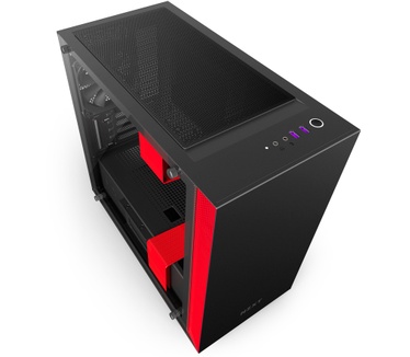 NZXT H400i Rood/Zwart