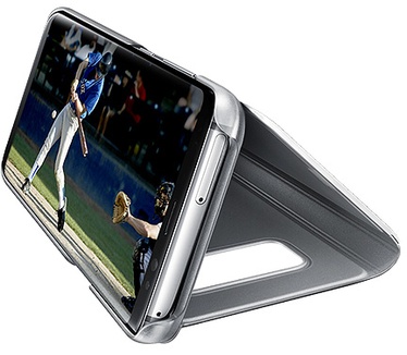 Samsung Galaxy S8 Clear View Cover Zilver