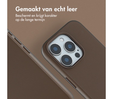 Accezz MagSafe Leather Backcover