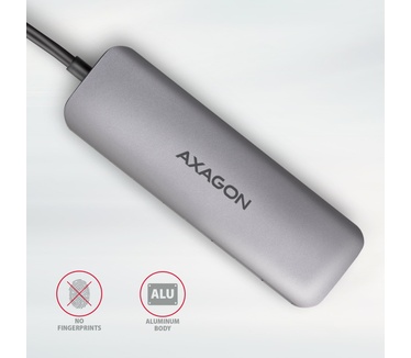 Axagon HMC-HCR3A 3x USB-A+ HDMI+ SD/microSD USB-C 3.2 Gen 1 hub 20cm