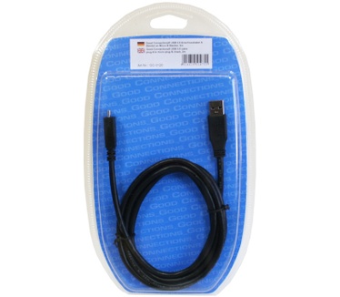 Alcasa USB A/Micro USB B, 0.2 m