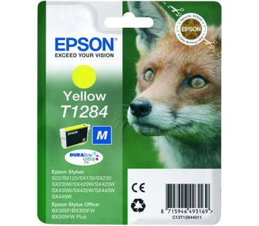 Epson Singlepack Yellow T1284 DURABrite Ultra Ink