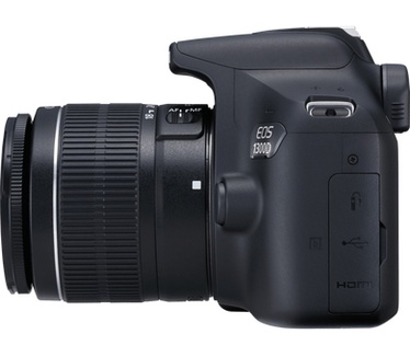Canon EOS 1300D + EF-S 18-55mm f/3.5-5.6 DC III Zwart
