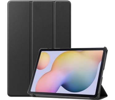 Accezz Trifold Bookcase Samsung Galaxy Tab S8 / S7 - Zwart