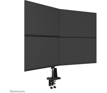 Neomounts Neomounts DS60-600BL2-2 Quadruple monitorarm voor vier schermen 10-32"