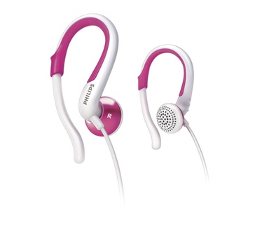 Philips Ear hook Headphone SHS4848  (Roze)